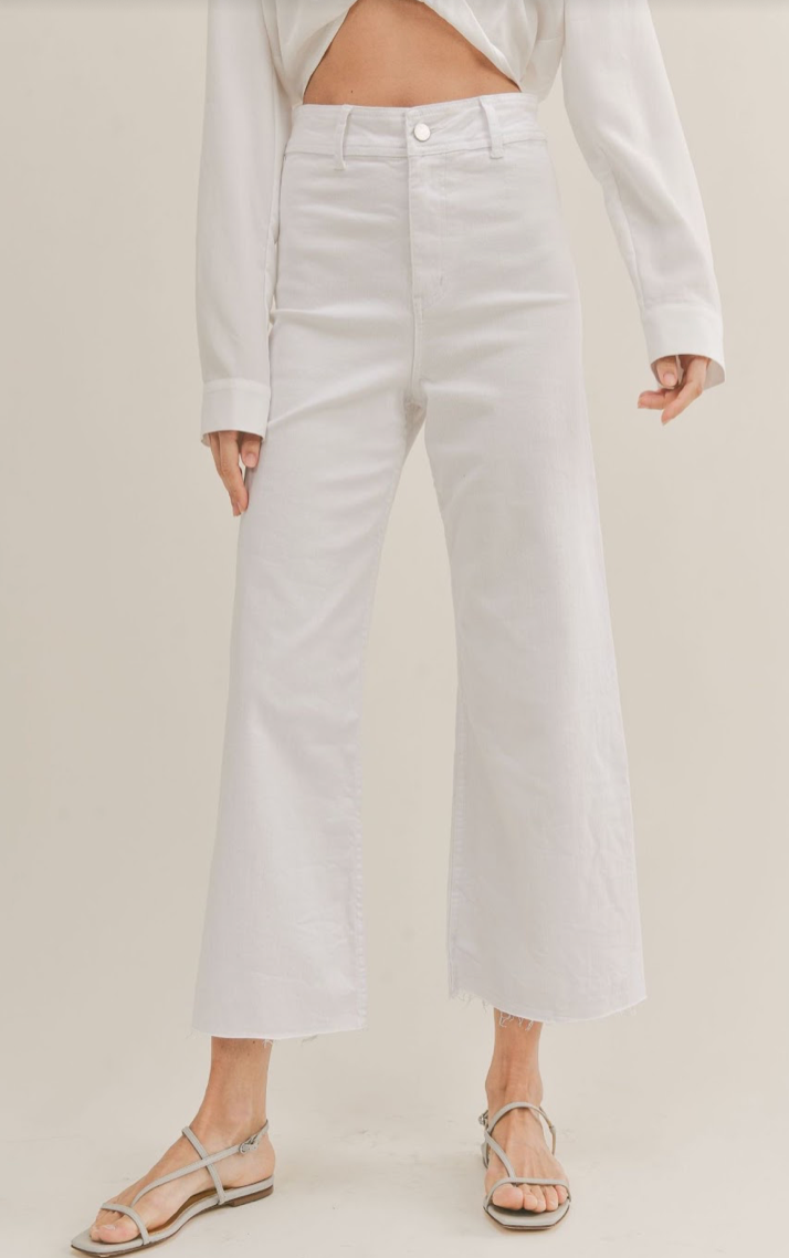 High Waisted Wide Leg Pants