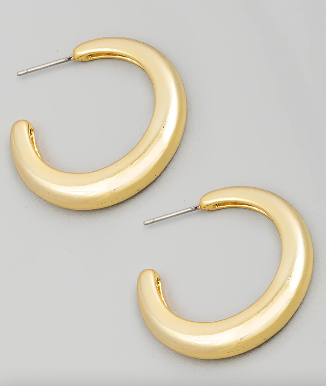 Circle Cutout Hoop Earrings