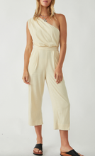 Load image into Gallery viewer, One Shoulder High Waisted Jumpsuit