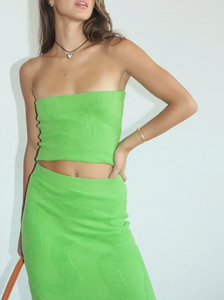 Terry Cloth Tube Top