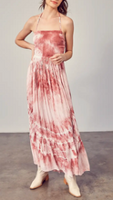 Load image into Gallery viewer, Tie Dye Halter Maxi Dress
