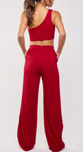 Load image into Gallery viewer, High Waisted Wide Leg Pants