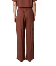 Load image into Gallery viewer, High Waisted Linen Cargo Pants