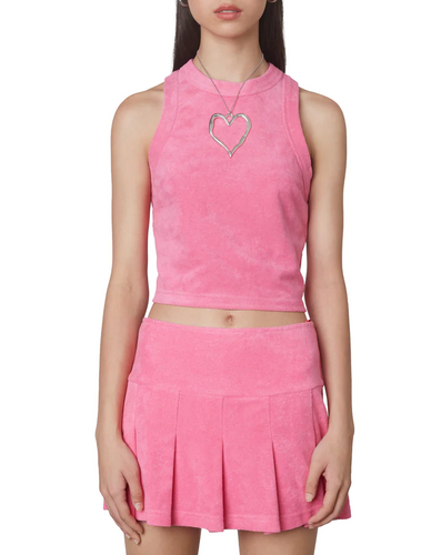 Sleeveless Terry Tank Top