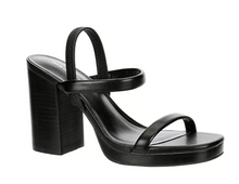 Load image into Gallery viewer, Square Toe Slingback Block Heel