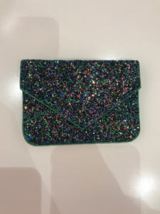 Glitter Envelope Fold Card Case