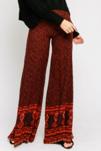 Load image into Gallery viewer, Print Wide Leg Pants
