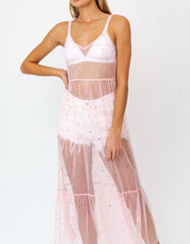 Load image into Gallery viewer, Tulle Mesh Star Sheer Festival Dress