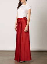 Load image into Gallery viewer, Satin Slit Maxi Skirt