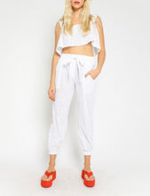 Load image into Gallery viewer, Ruffle Strap Open Back Crop Top