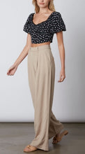 Load image into Gallery viewer, Wide Leg High Waist Pleat Pant