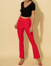 Load image into Gallery viewer, Stretch High Waist Flare Pants