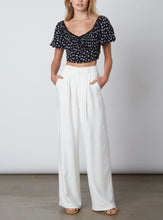 Load image into Gallery viewer, Wide Leg High Waist Pleat Pant