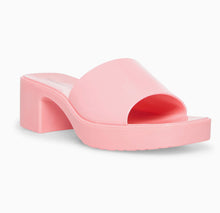 Load image into Gallery viewer, Chunky Heel Rubber Slide Sandal