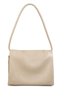 Square Eco Leather Flap Shoulder Bag