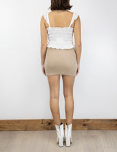 Load image into Gallery viewer, Smock Ruffle Strap Crop Top