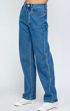 Load image into Gallery viewer, High Waist Straight Semi Wide Leg Jeans