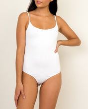 Load image into Gallery viewer, Adjustable Spaghetti Strap Thong Bodysuit