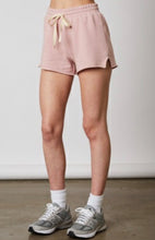 Load image into Gallery viewer, Raw Hem Notched Gym Shorts