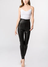 Load image into Gallery viewer, High Waist Leather Legging Pants